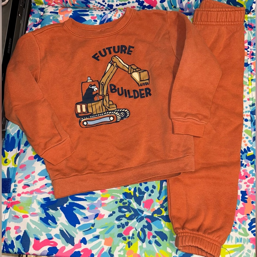 Garanimals Future Builder 3T Sweatshirt and Pants Set